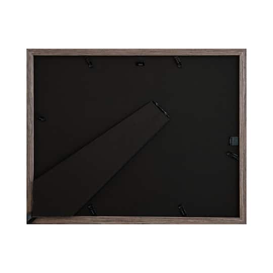 Neutral Basic Dark Brown Frame with Mat by Studio Décor